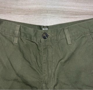 Pantalón corto cargo Kiabi verde