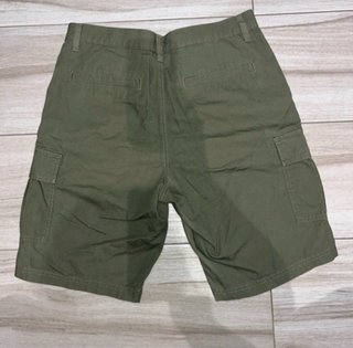 Pantalón corto cargo Kiabi verde
