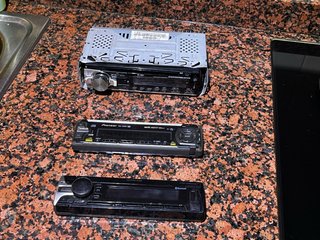 Set de 3 Radios de Coche (Pioneer, Kenwood)