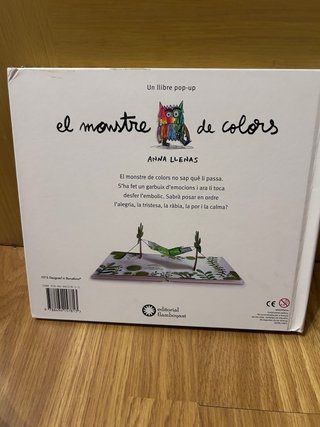 El monstre de colors: un llibre pop-up