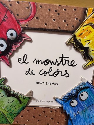 El monstre de colors: un llibre pop-up