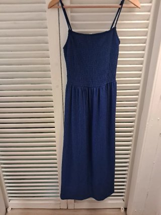 Vestido de verano azul