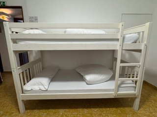 Literas de Madera Blancas