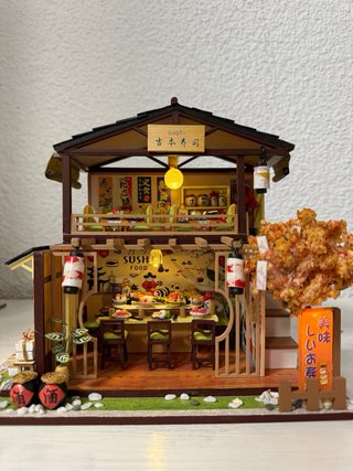Casita Miniatura Restaurante Japonés