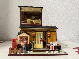 Casita Miniatura Restaurante Japonés