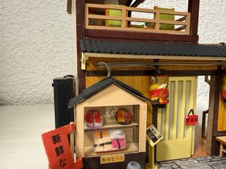 Casita Miniatura Restaurante Japonés