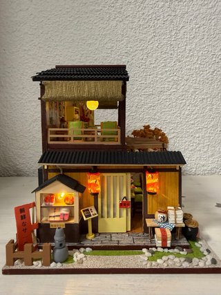 Casita Miniatura Restaurante Japonés