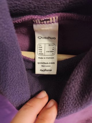 Forro Polar Quechua Malva