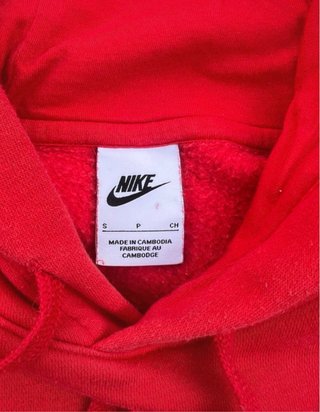 Sudadera Nike Roja