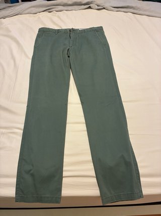 Pantalones Chinos Verdes