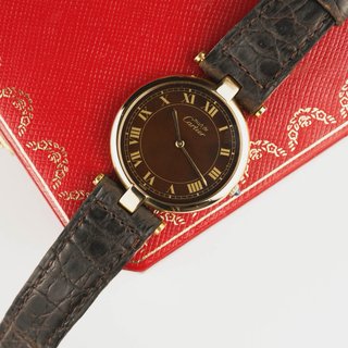 Reloj Must de Cartier Vendôme Vermeil Plata 925