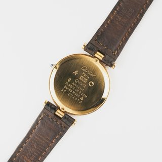 Reloj Must de Cartier Vendôme Vermeil Plata 925