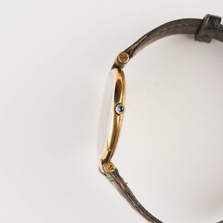 Reloj Must de Cartier Vendôme Vermeil Plata 925
