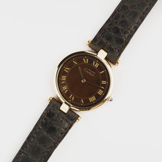 Reloj Must de Cartier Vendôme Vermeil Plata 925