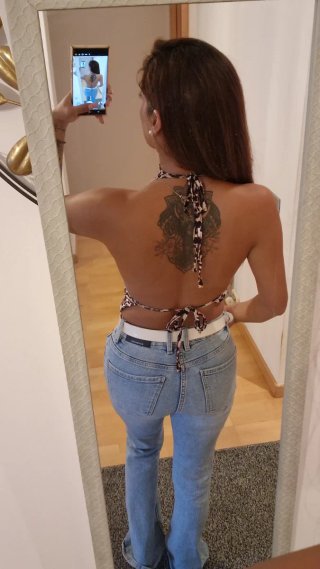 Top estampado leopardo