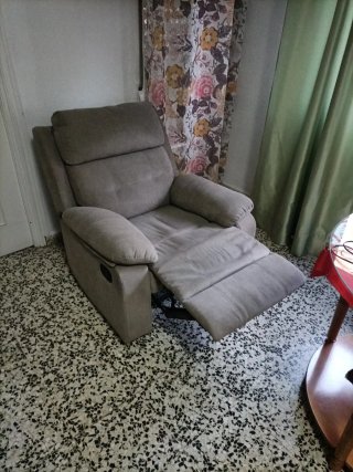 URGE VENTA.Sillón relax tela beige