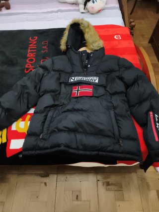 Chaqueta Geographical Norway Negra