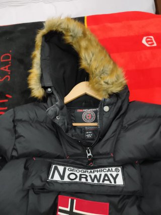 Chaqueta Geographical Norway Negra