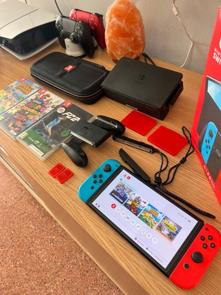 Nintendo Switch OLED + 3 Juegos