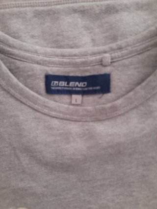 Blend sudadera gris claro talla L