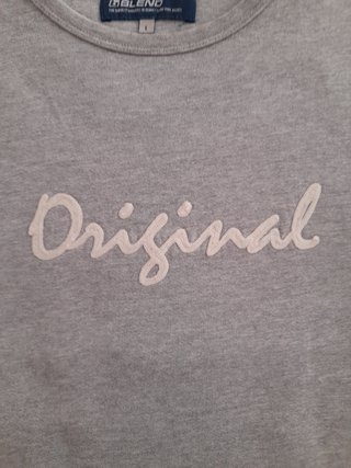 Blend sudadera gris claro talla L
