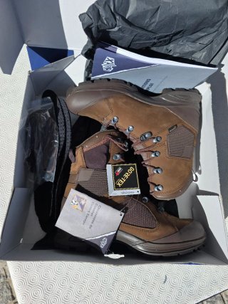 Botas militares Haix Nepal Pro Gore-Tex Castanhas