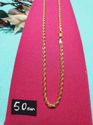 Cordón 60cm. Oro 18kl Grueso 2.70mm.