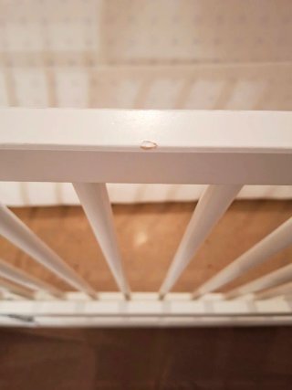 Cuna IKEA Smagora Blanca en ZARAGOZA