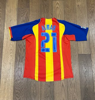 Camiseta Valencia 2005/2006 Aimar