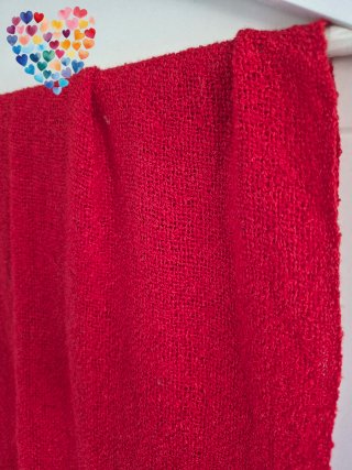 Pañuelo Rojo con Flecos