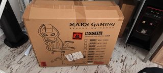 Silla Mars Gaming MGC118 Negra/Roja NUEVA ESTRENAR