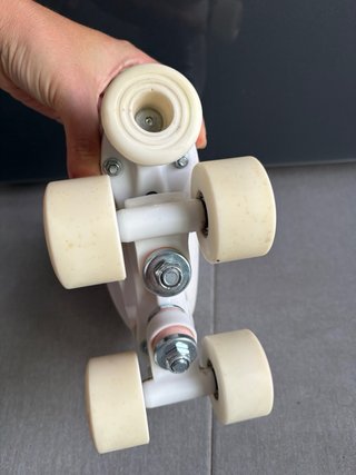 Patines Oxelo 4 Ruedas Blancos