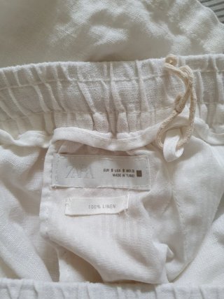 Pantalón de Lino Blanco