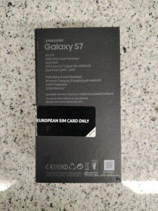 Caja Samsung Galaxy S7