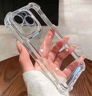 Funda iPhone 15 pro (6.1) Antigolpes Transparente