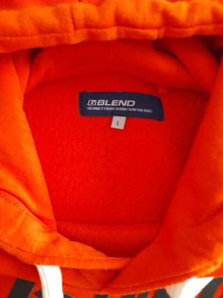 Blend sudadera naranja talla L