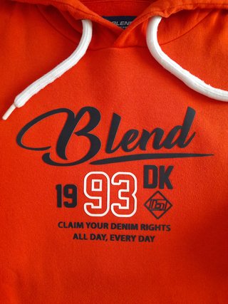 Blend sudadera naranja talla L