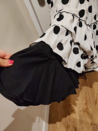 Vestido Flamenco Lunares Manga Larga