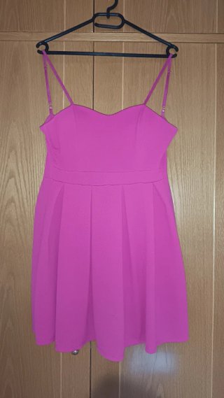 Vestido de Cóctel Rosa