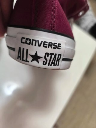 Zapatillas Converse Altas Granate talla 53