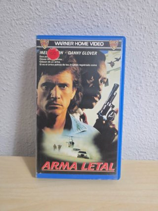 Arma Letal VHS 1ª Edición Videoclub
