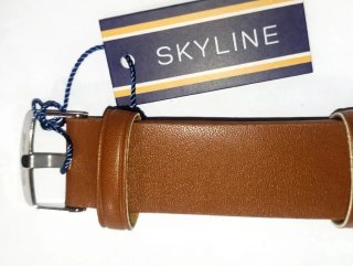 Reloj SKYLINE con Correa Marrón