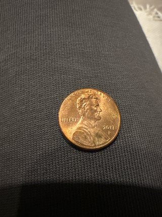 Moneda de un centavo 2017