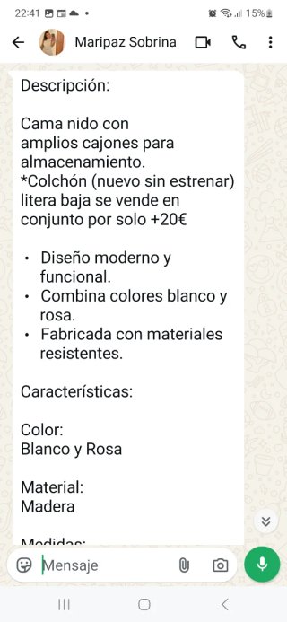 Armario modular infantil blanco y fucsia