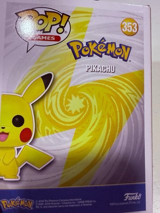 Funko Pop Pokémon Pikachu 353