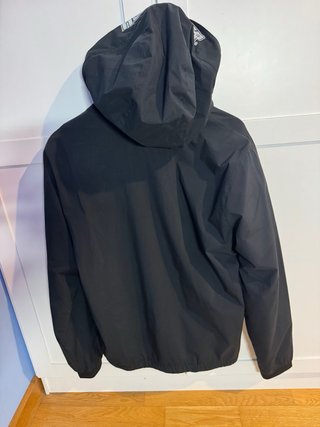 Cortavientos Hollister Negro Talla L