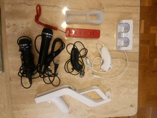 Nintendo Wii con 7 juegos y accesorios