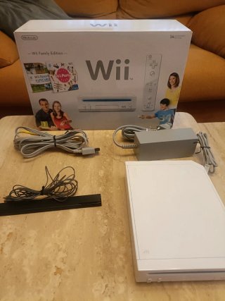 Nintendo Wii con 7 juegos y accesorios