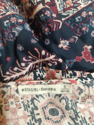 Vestido Bershka Estampado