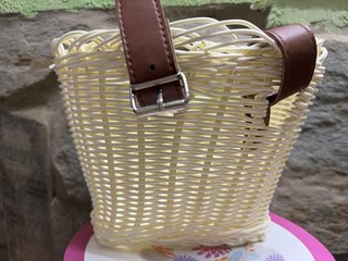 Cesta para Bicicleta infantil Estilo Mimbre